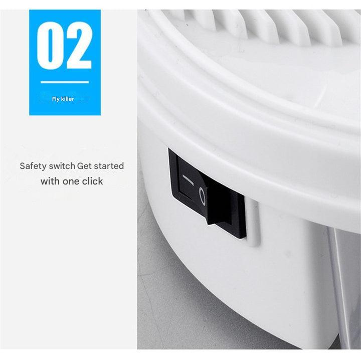 Compact electric fly catcher, USB insect trap for indoor use. Chemical-free solution for fruit flies & gnats.