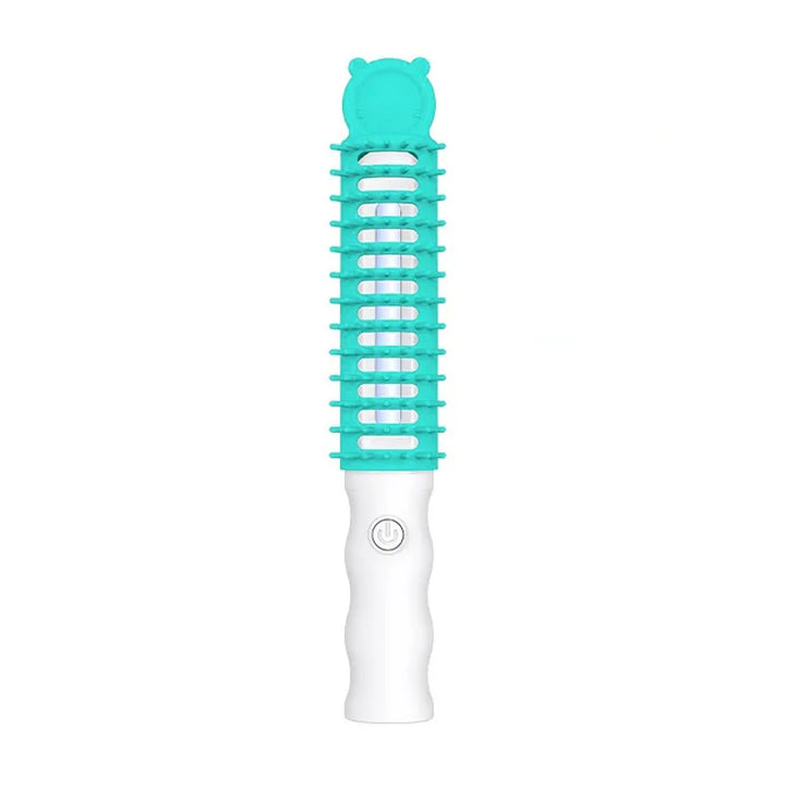 Premium electric heated pet brush for gentle dog & cat care. Soothes, detangles & promotes a luxurious, healthy coat.