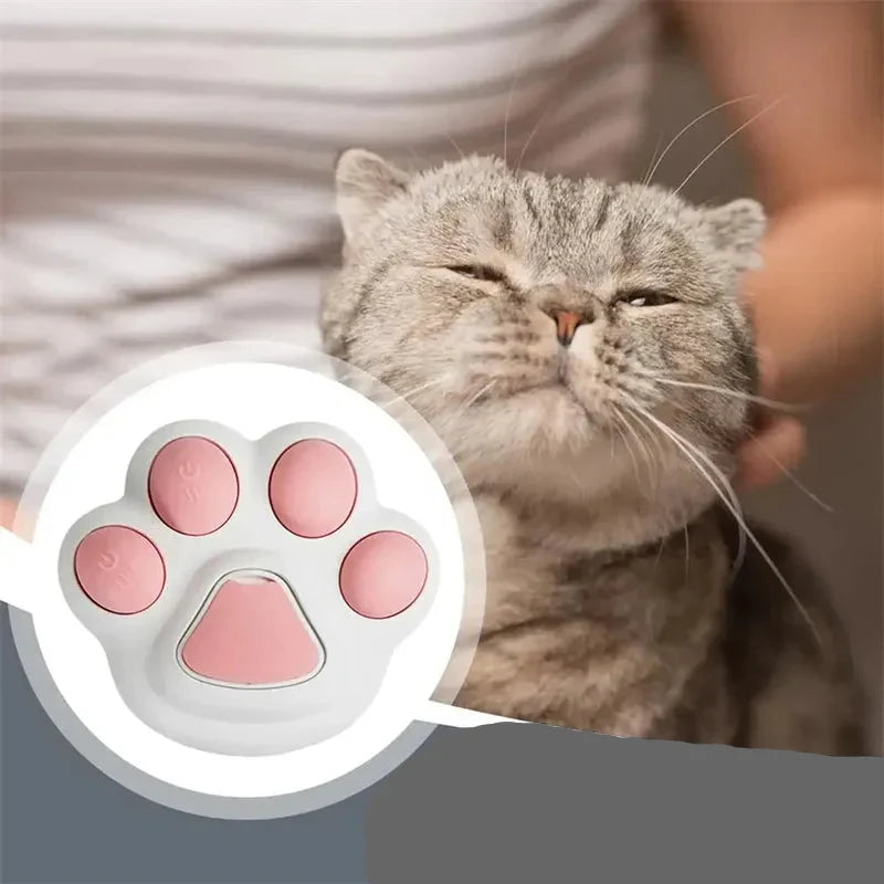 Rechargeable electric pet grooming brush with spray function for dogs & cats. Gentle pet care.