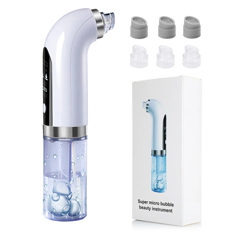 Electric pore vacuum blackhead remover for deep facial cleansing & clear skin.