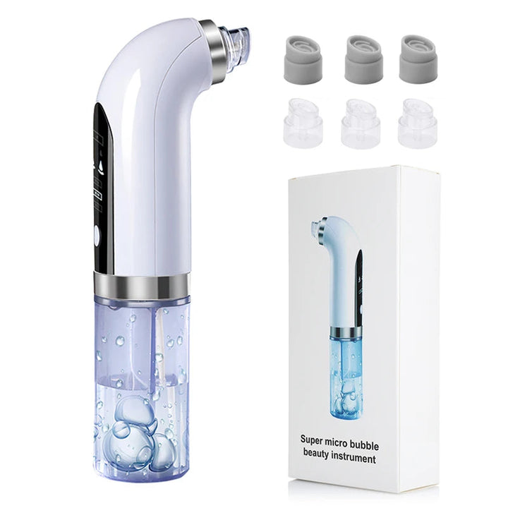 Unisex electric pore cleanser vacuum for effective blackhead removal & smoother, clear skin.