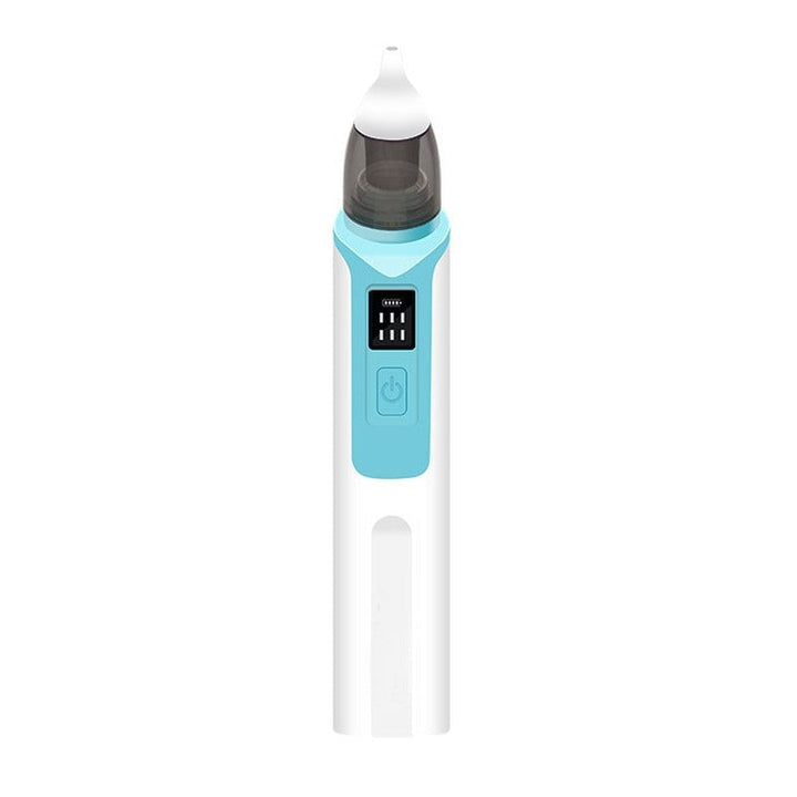 Portable baby device for quick and effective nasal clearing, rechargeable.