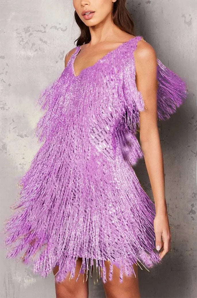 Elegant A-line women's cocktail dress, perfect for parties, evening events & special occasions.