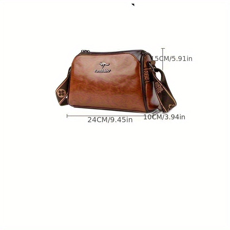 Fashionable beige shoulder bag for women, featuring an elegant design & adjustable strap. Perfect everyday accessory.
