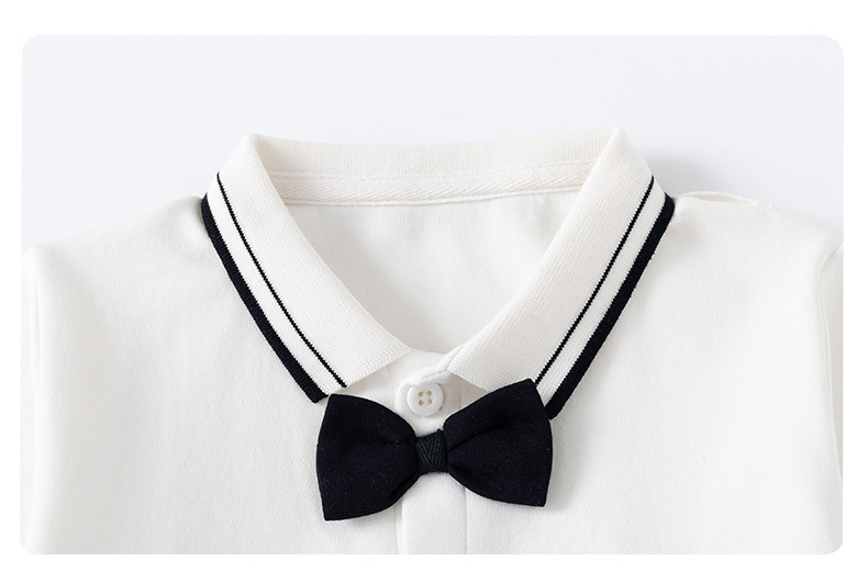 Child's formal blue suit, a complete 3-piece set for elegant young gentlemen.