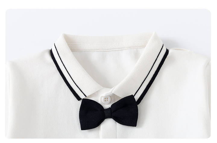Child's formal blue suit, a complete 3-piece set for elegant young gentlemen.