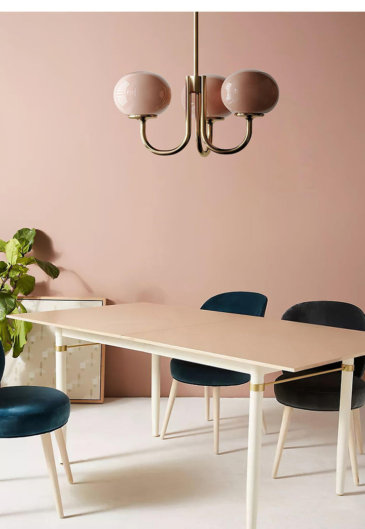 Contemporary chrome ring pendant, an elegant modern fixture for living rooms.