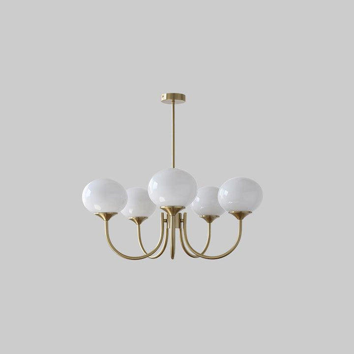 Contemporary brass ring pendant, a stylish overhead fixture for living spaces.