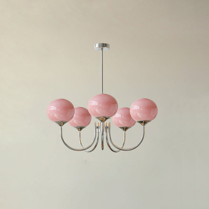 Luxurious silver-finish ring light, a striking modern ceiling light for homes.