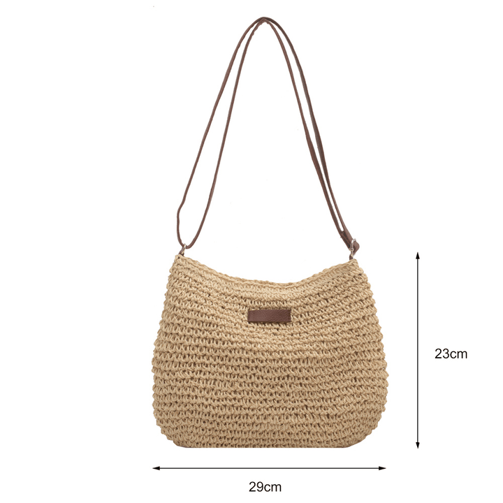 Stylish women's everyday handbag in a versatile brown and beige design.