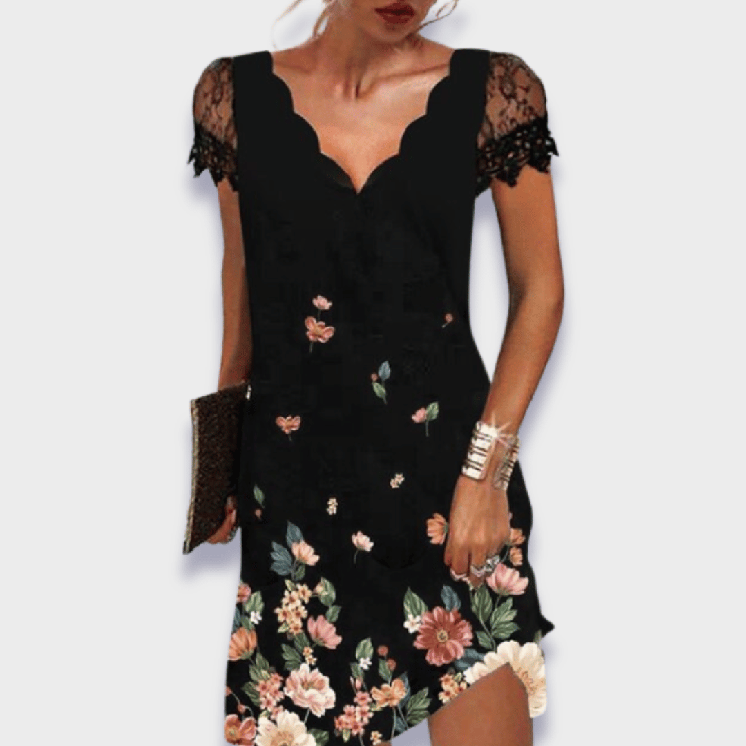 Chic flowy maxi dress for women. Elegant and comfortable, suitable for all types of occasions.