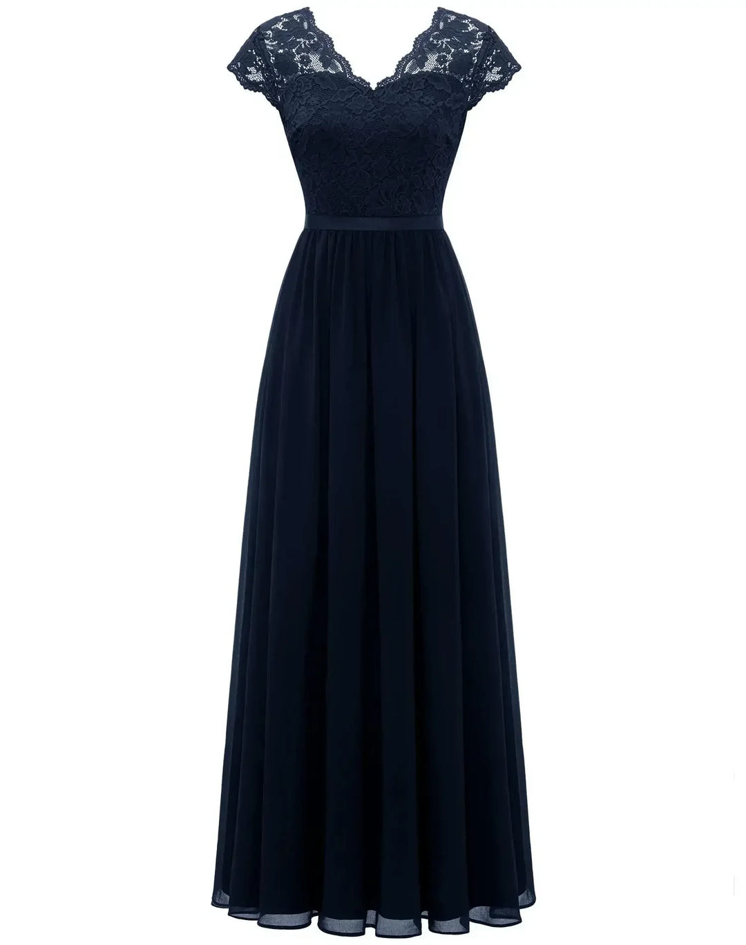 Comfortable elegant flowy maxi dress. Ideal women's long dress for special occasions & events.