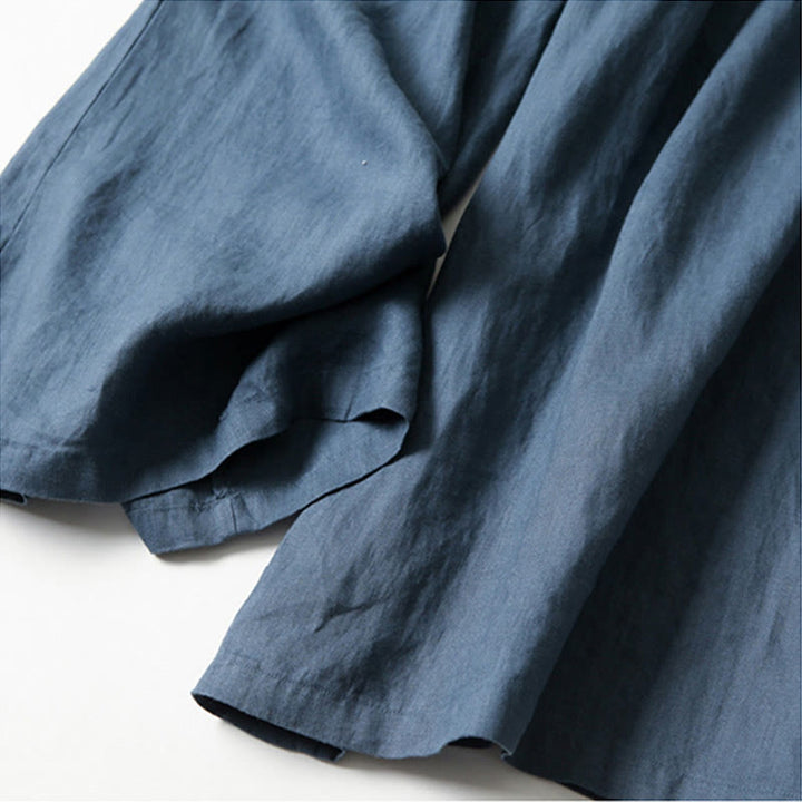 Graceful women's high-waist wide-leg pants, offering a stylish & relaxed fit for any occasion.