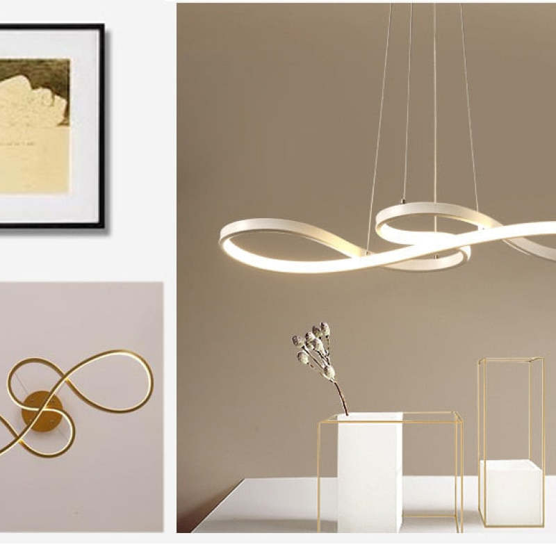 Artistic LED musical notes pendant lamp, designer ceiling light, perfect modern lighting for creative homes.