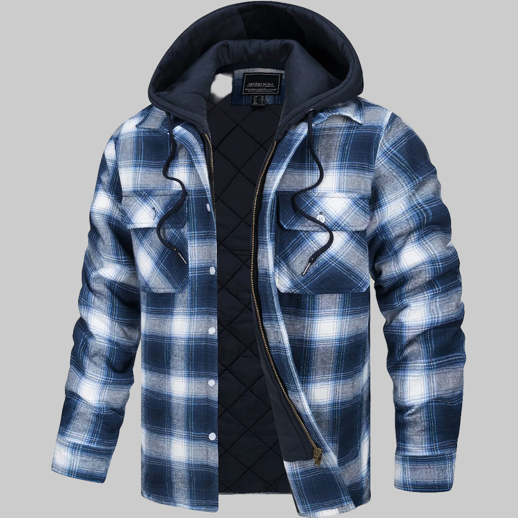 Transitional men's regular fit jacket, perfect elegant outerwear for versatile autumn and fall fashion.