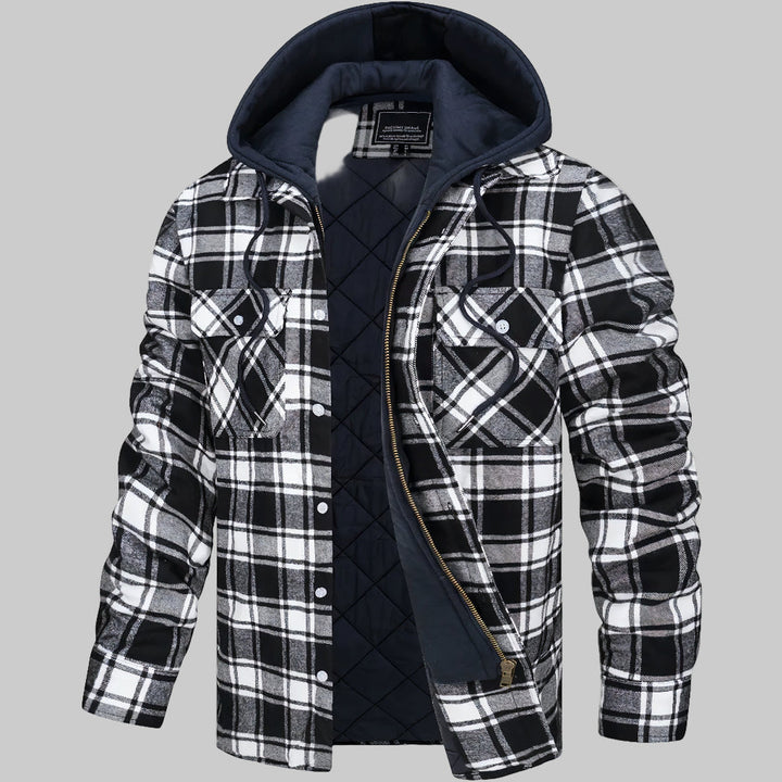 Men's elegant regular fit zipper jacket, ideal lightweight outerwear for comfortable autumn fashion.