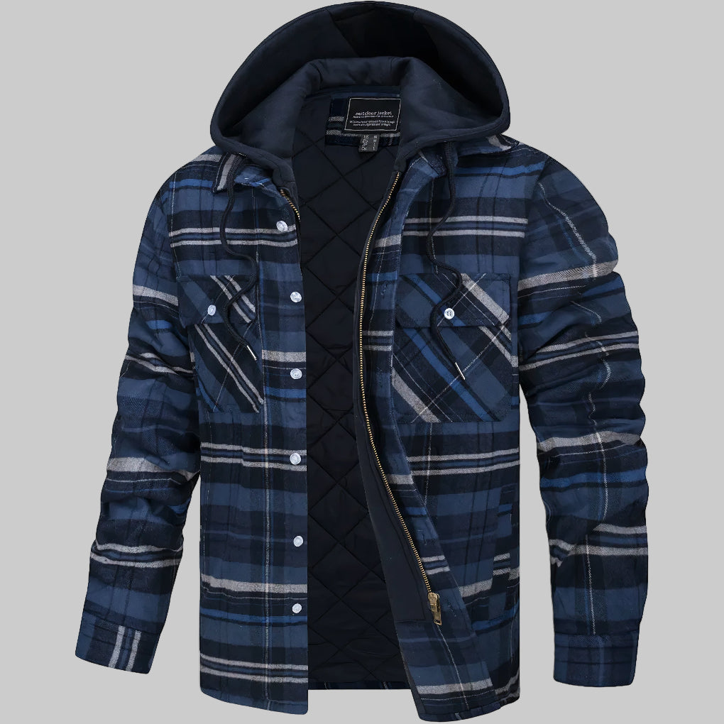 Men's versatile autumn jacket, offering elegant style and comfort for fall fashion outerwear.