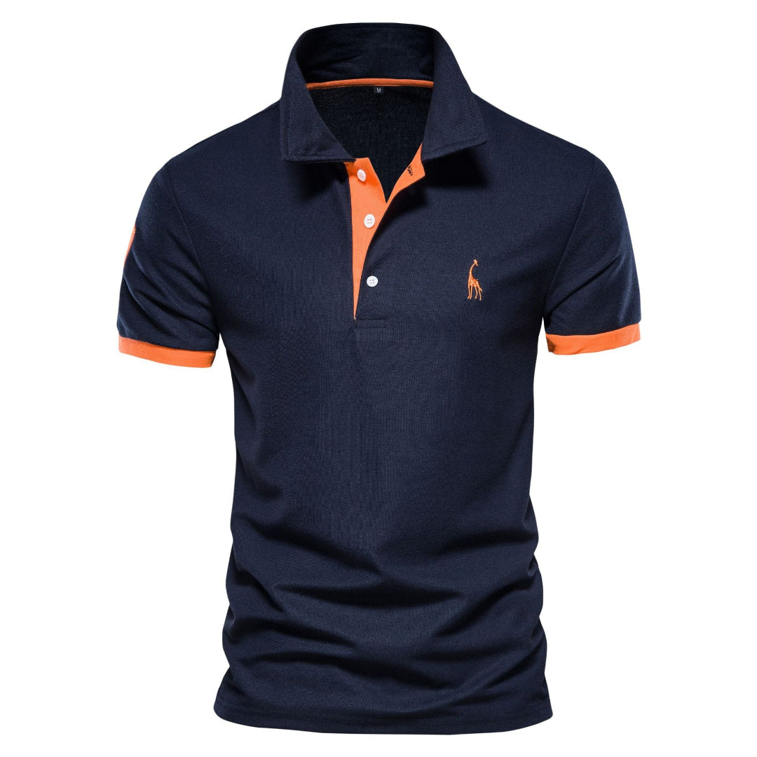 Elegant men's polo shirt for timeless style & ultimate comfort. Perfect short-sleeve top for smart casual wear.