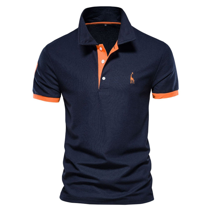 Elegant men's polo shirt for timeless style & ultimate comfort. Perfect short-sleeve top for smart casual wear.