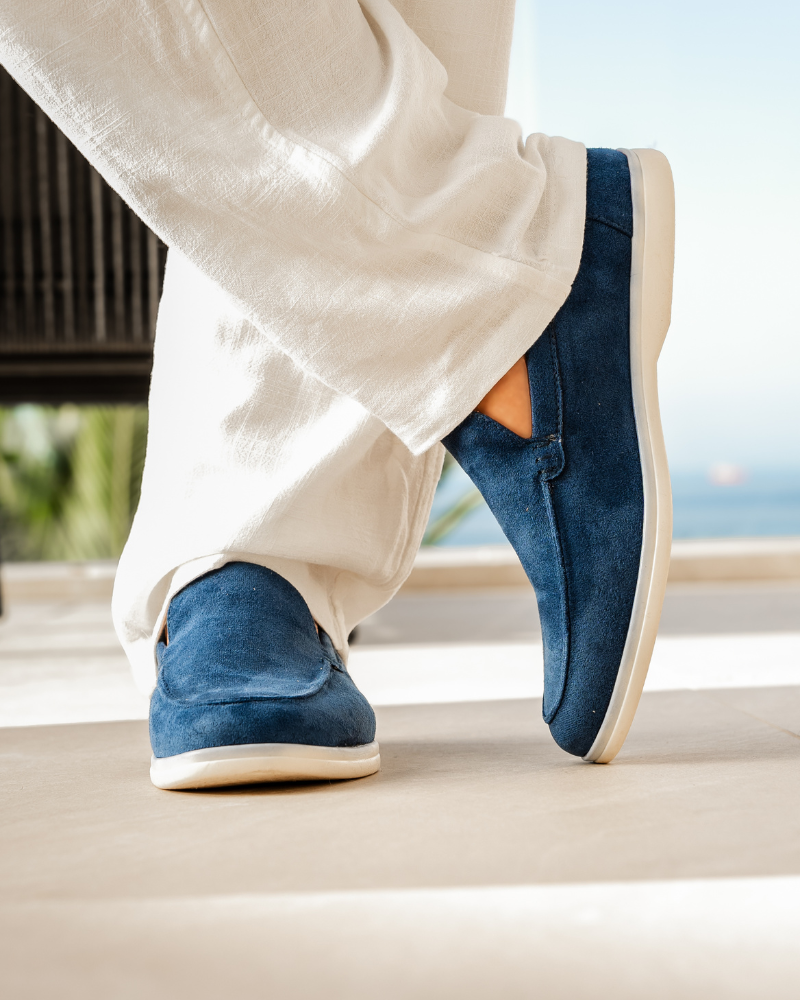 Elegant men's classic loafers, comfortable and versatile footwear.