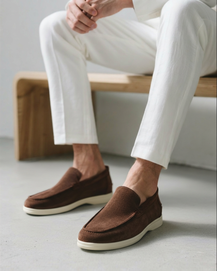 Men's classic slip-on shoes, comfortable and stylish for everyday.