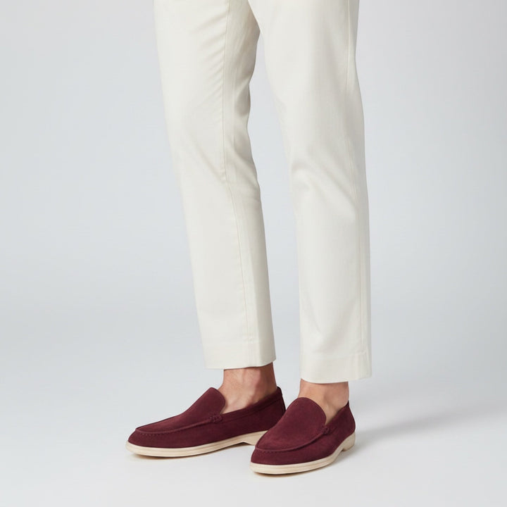 Men's premium slip-on loafers, blending smart casual style with ultimate comfort for hot summer days.