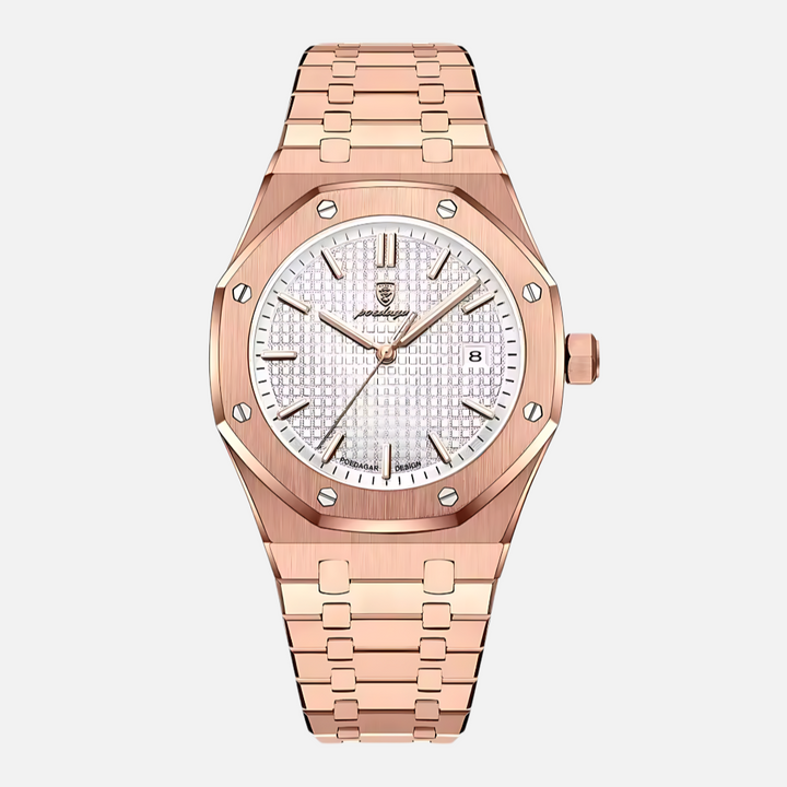 High-quality men's stainless steel classic timepiece, an elegant and durable accessory.