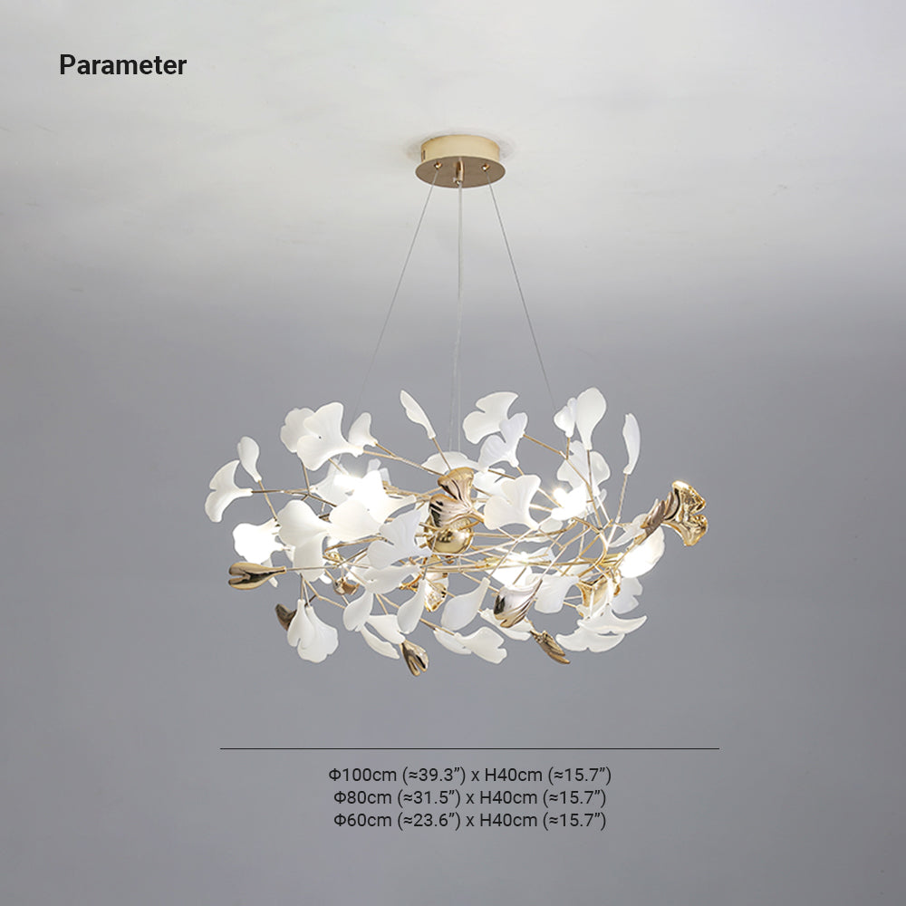Merrlian pendant light, elegant gold & white design for contemporary spaces.