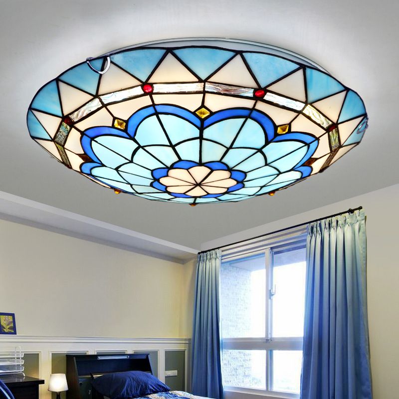 Modern LED flush mount ceiling light casting a soft, warm glow, enhancing any contemporary living space.