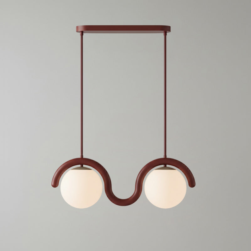 Elegant linear pendant, modern lighting solution.