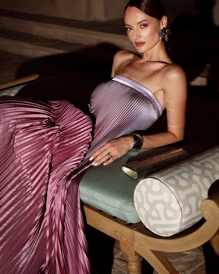 Women's versatile pink maxi dress, elegant casual long dress for various occasions, comfortable fashion.