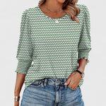 Green Floral Pattern