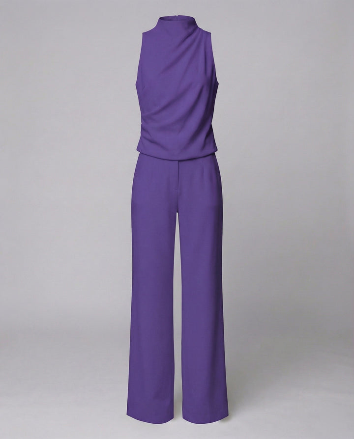 Elegant and chic tailored jumpsuit for women's fashion