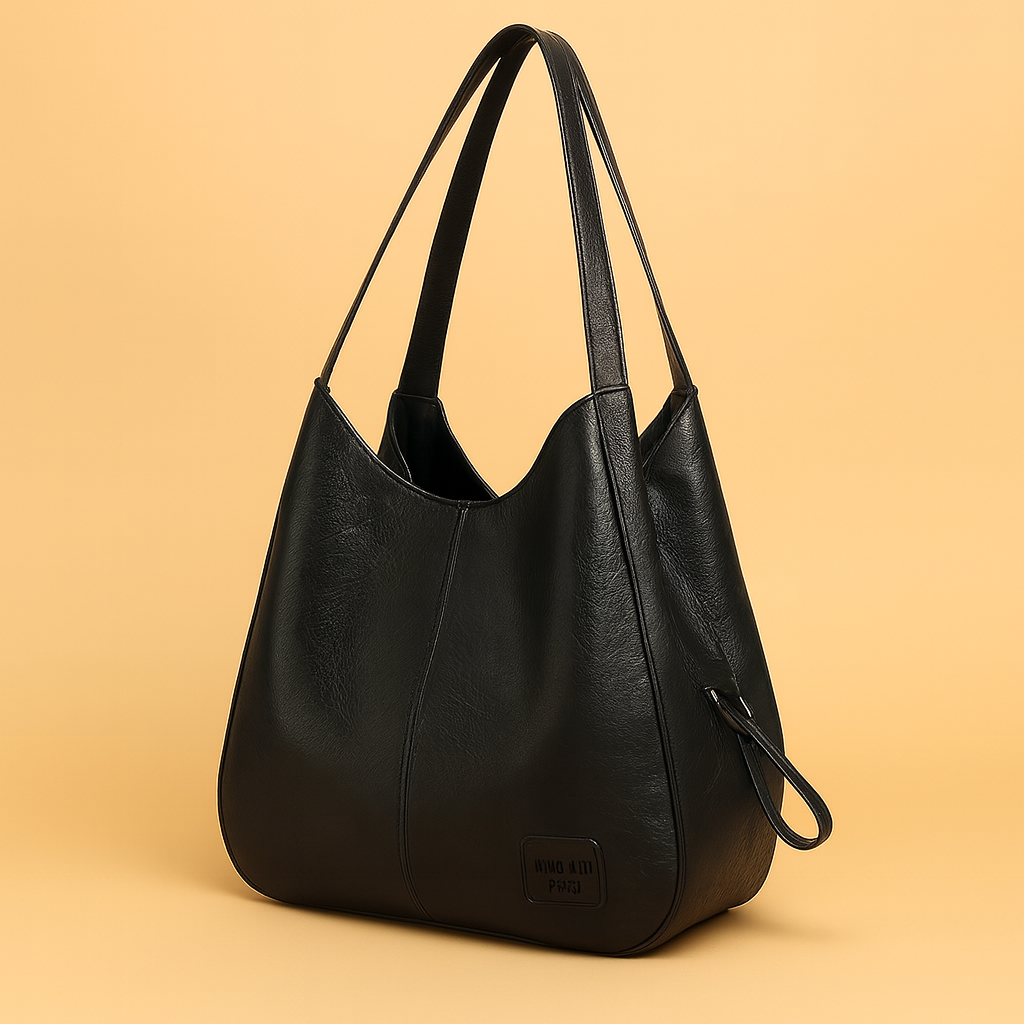 Versatile women's vintage leather handbag, crossbody, and wallet set for elegant everyday fashion accessories.