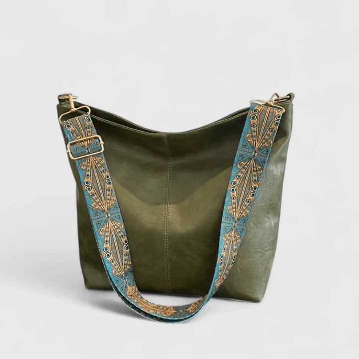 Classic women's shoulder handbag. Elegant design, perfect daily use & travel bag. A timeless fashion accessory.