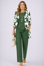 Green & White