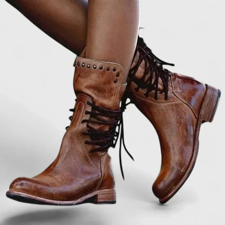 Chic women's fall fashion boots. Comfortable & elegant ankle boots with slip-resistant soles for versatile style.
