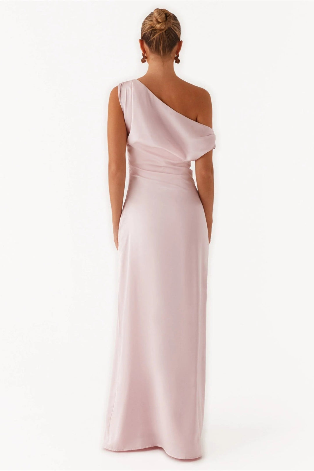 Sophisticated sheath dress, women's elegant floor-length design
