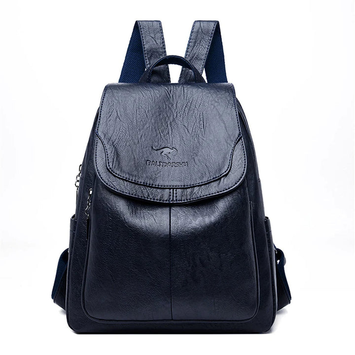 Modern women's elegant backpack, offering practical storage for everyday essentials.