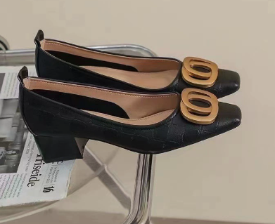 Sophisticated women's block heel shoes, offering elegant comfort and classic style for any versatile occasion.