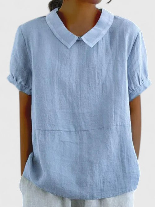 Chic Women's Button-Down Shirt, offering a stylish & refined look for both casual and formal occasions.