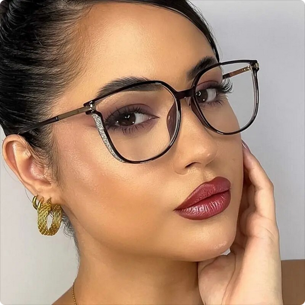 Elegant women's classic reading glasses for comfortable daily wear.