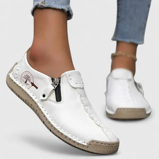 Supportive ladies' comfort shoes for everyday wear, offering posture & pain relief.