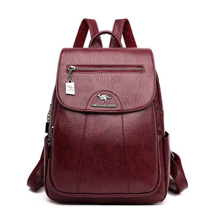 Women's elegant backpack. Spacious interior for daily essentials, chic & durable fashion accessory for ladies.