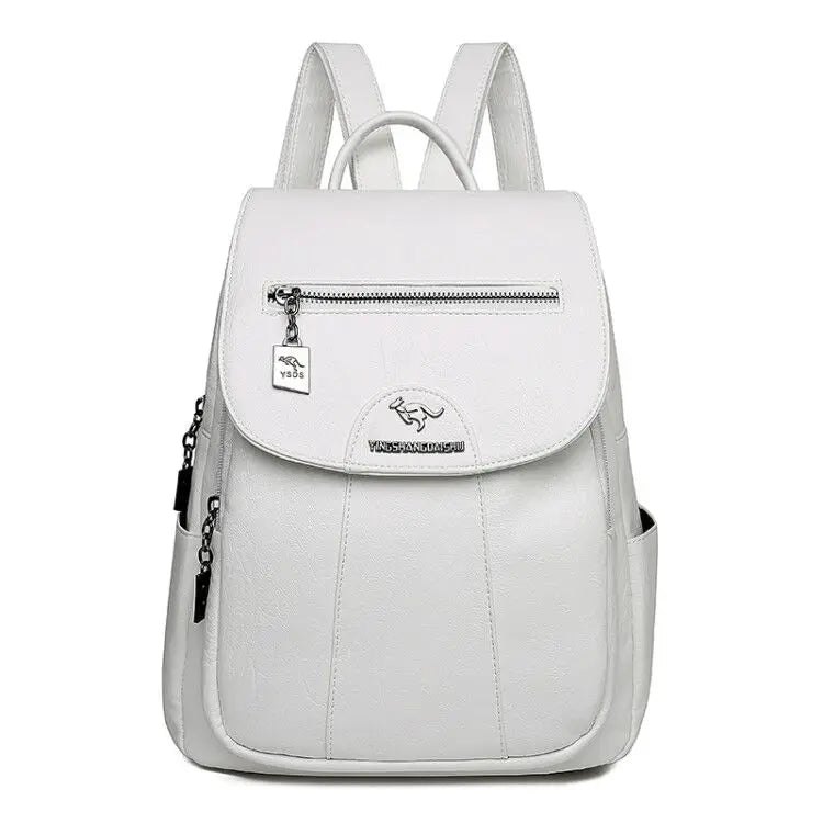 Fashionable women's everyday backpack. Elegant design, durable & versatile for work, travel, or city chic style.