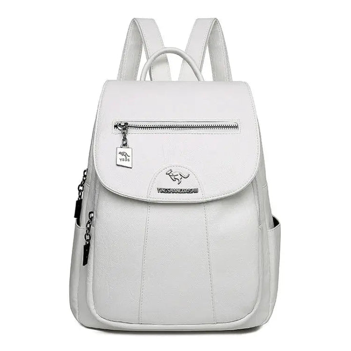 Fashionable women's everyday backpack. Elegant design, durable & versatile for work, travel, or city chic style.