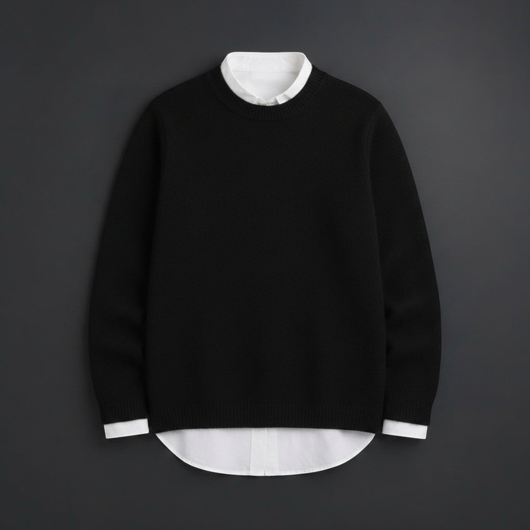 Stylish women's fine knit pullover sweater. A comfortable and casual everyday essential for any season.