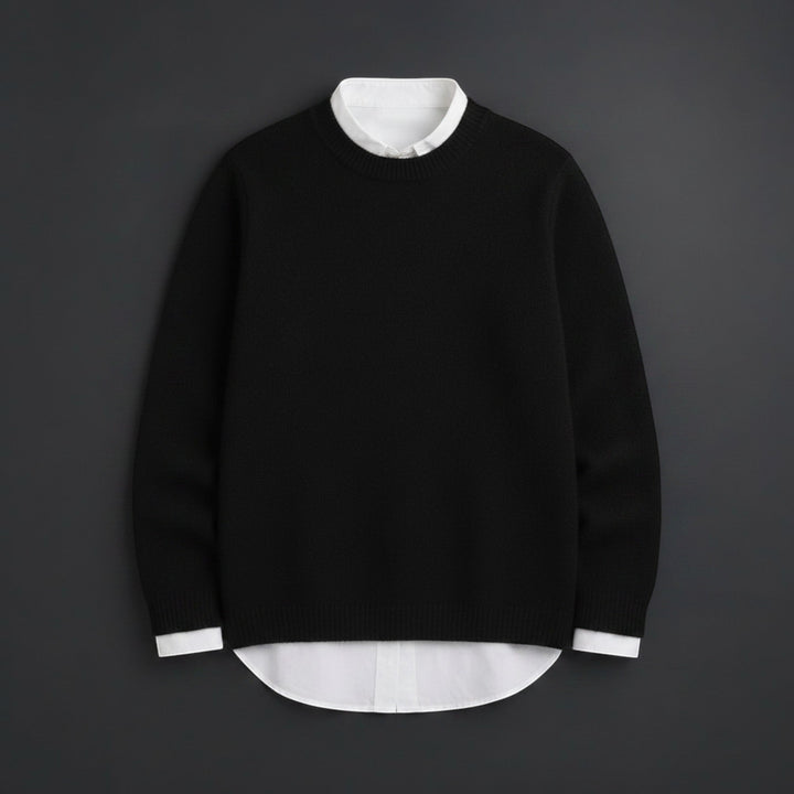 Stylish women's fine knit pullover sweater. A comfortable and casual everyday essential for any season.