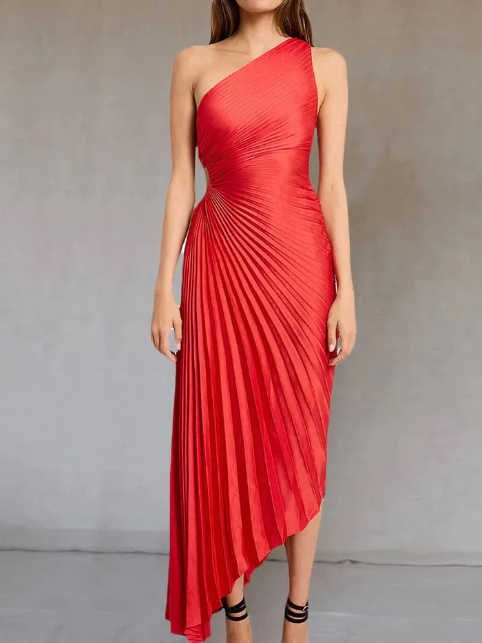 Timeless women's elegant flowy maxi dress, ideal for formal parties and casual outings.