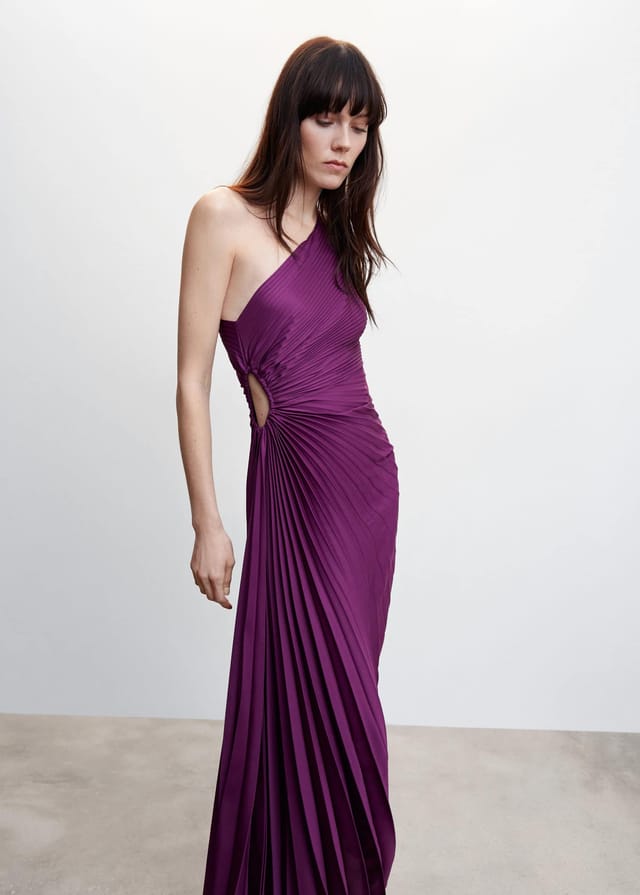 Timeless elegant women's long flowy maxi dress, perfect for party, evening, or casual.